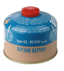 Kartuše 230g ( ventil,závit ) propan butan