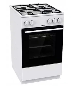 Plynový sporák Mora P 2251 AW PB na propan butan-bílý